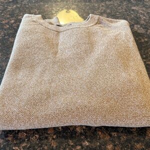 Michael Kors Men's Tan & Cream Crewneck Sweater